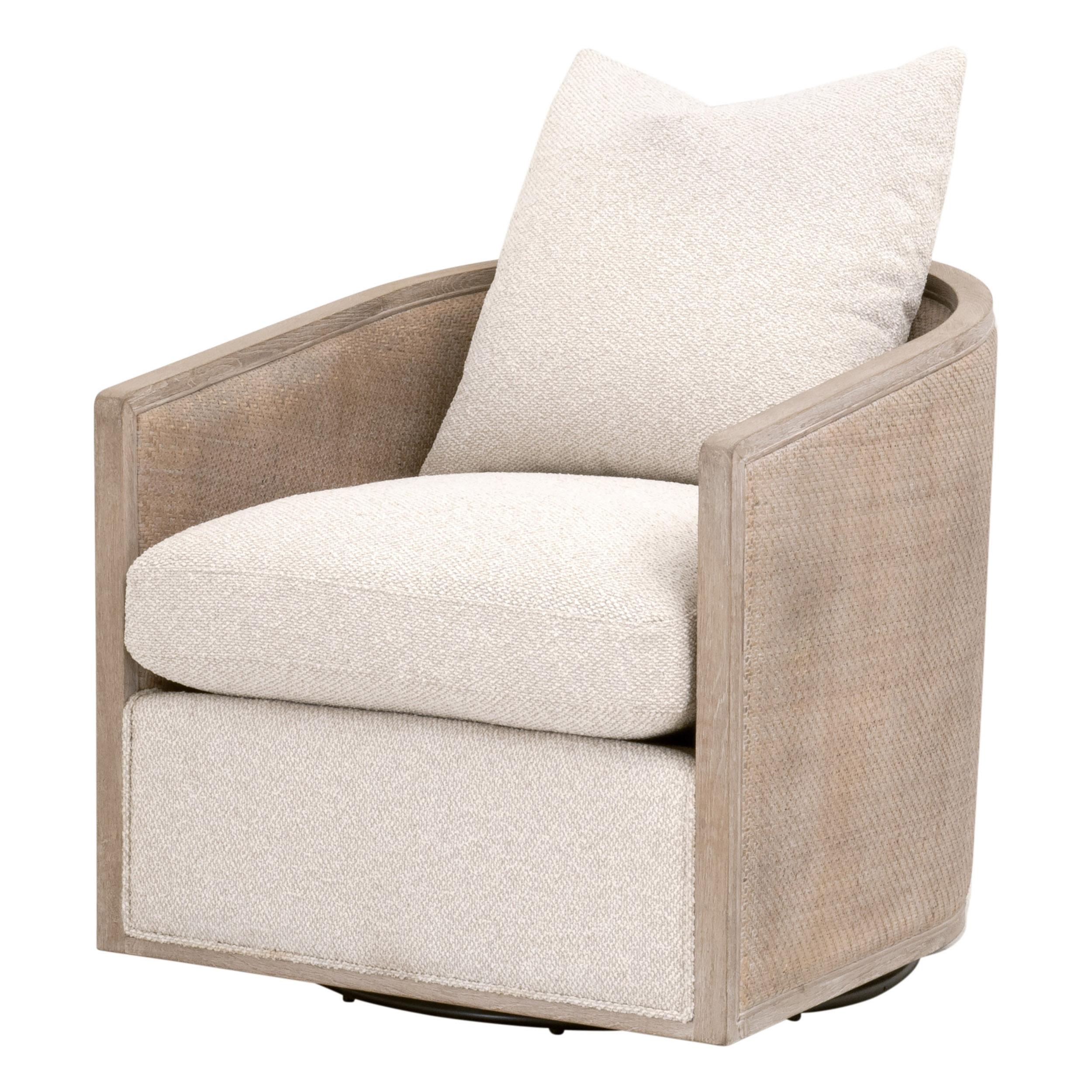 McGuire Swivel Club Chair | Essentials For Living